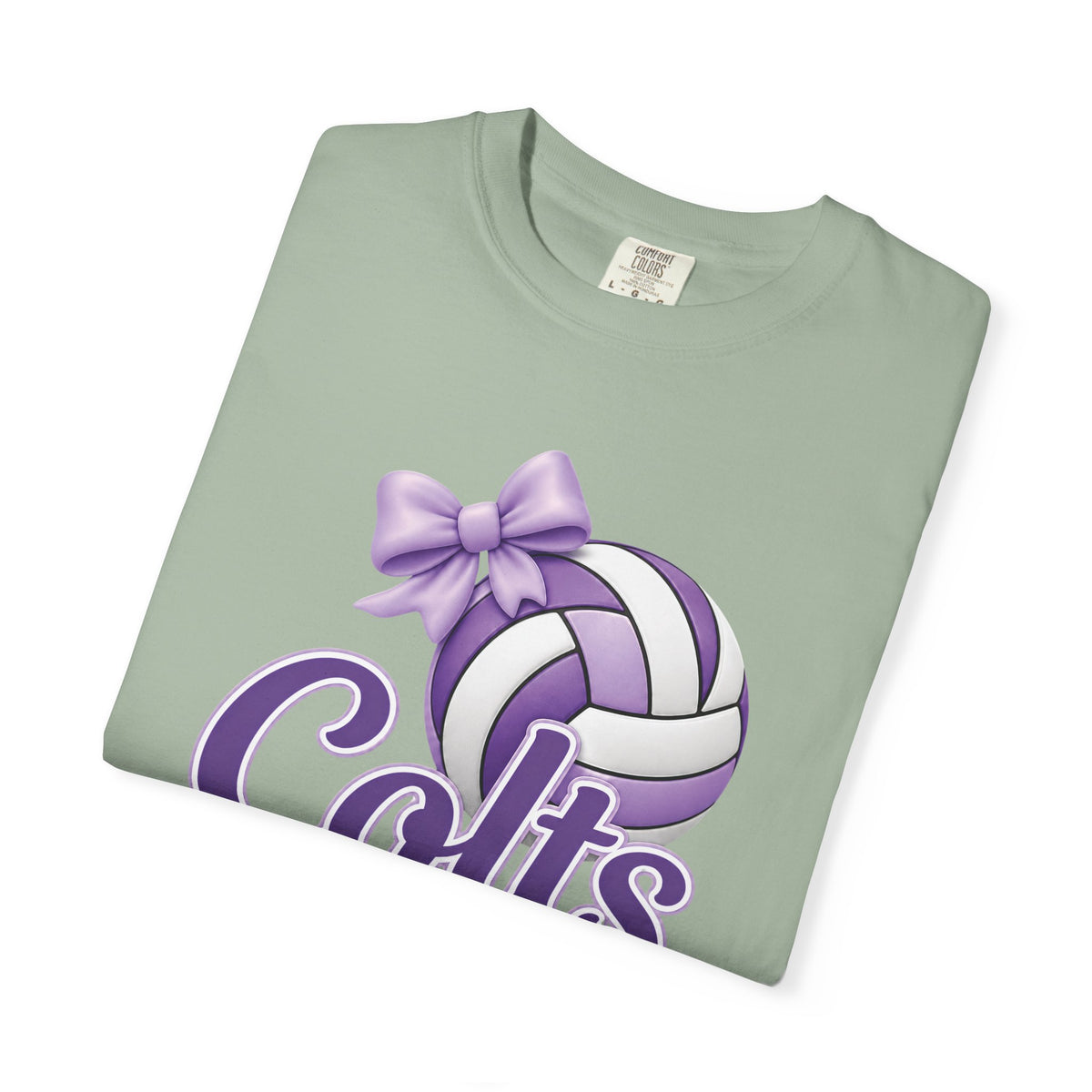 Colts Volleyball Purple Tee