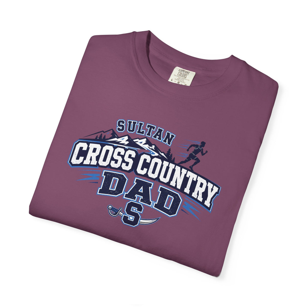 Cross Country Dad TShirt Sultan High School Running Team Tee