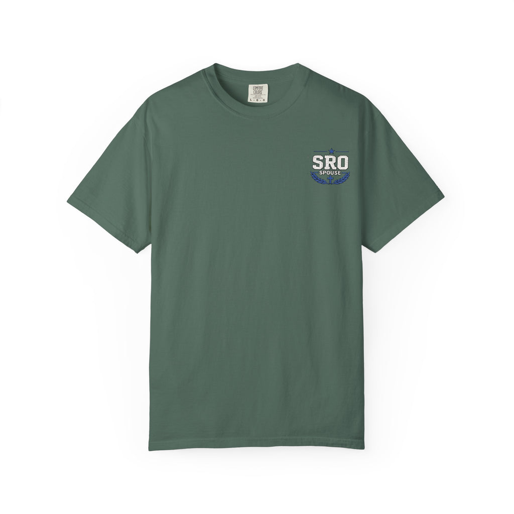 SPOUSE School Resource Officer Tribute T-Shirt — "Then I Heard His Voice Saying: Whom Shall I Send?"