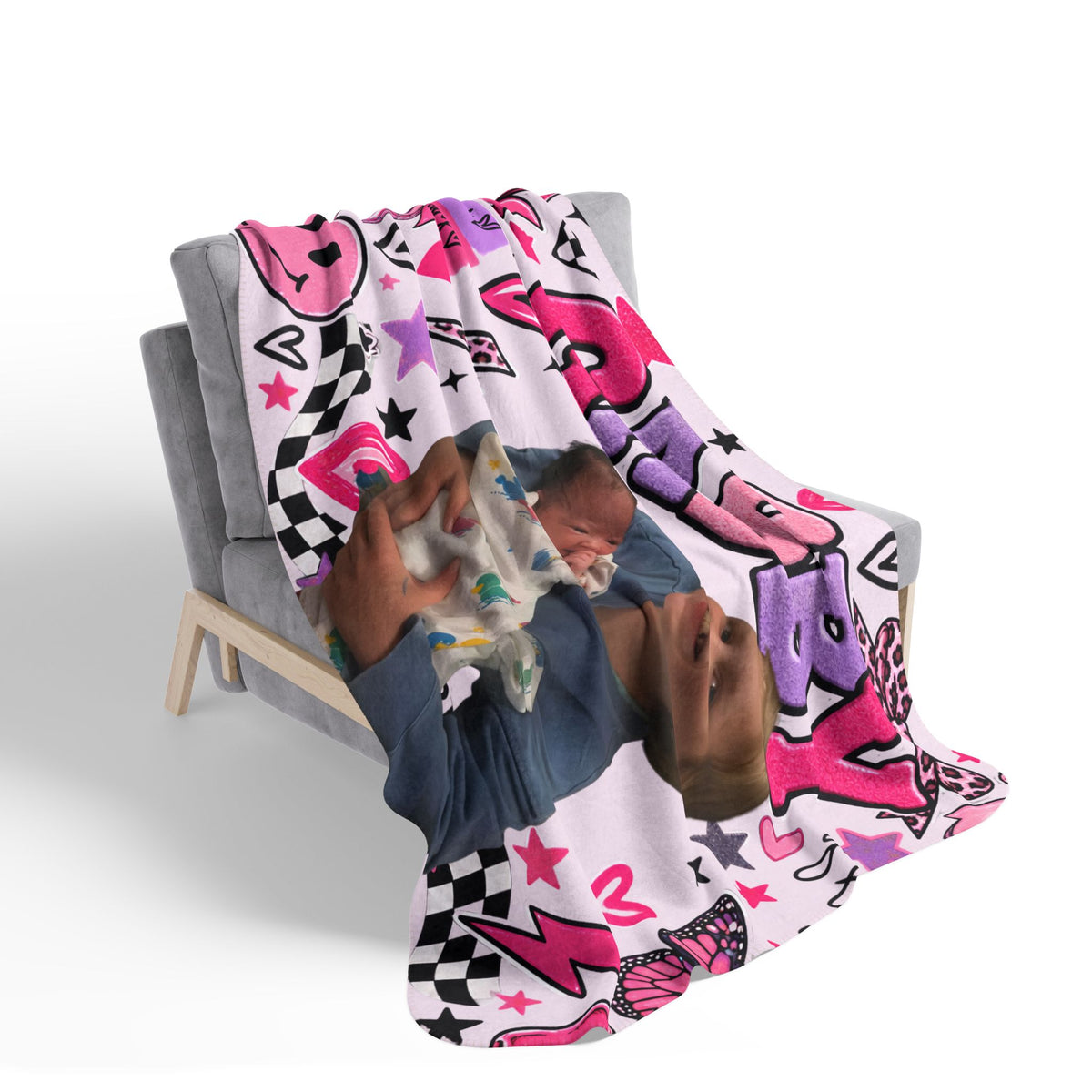 GABBY Sherpa Blanket -  Premium Quality