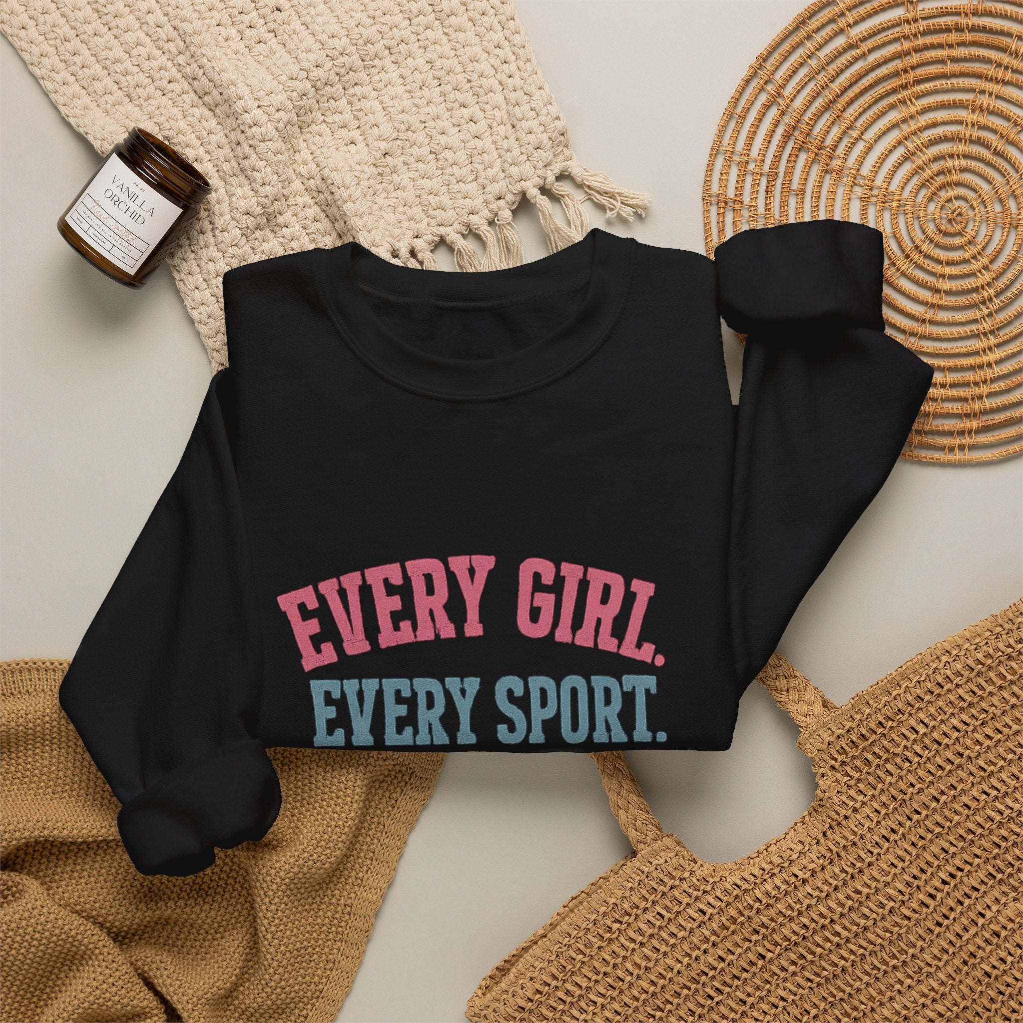 Stand Together™ Unisex Crewneck Sweatshirt | Every Girl. Every Sport. Every Opportunity.