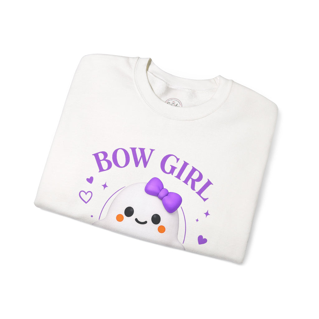 Bow Girl™ Ghost Crewneck Sweatshirt Pullover