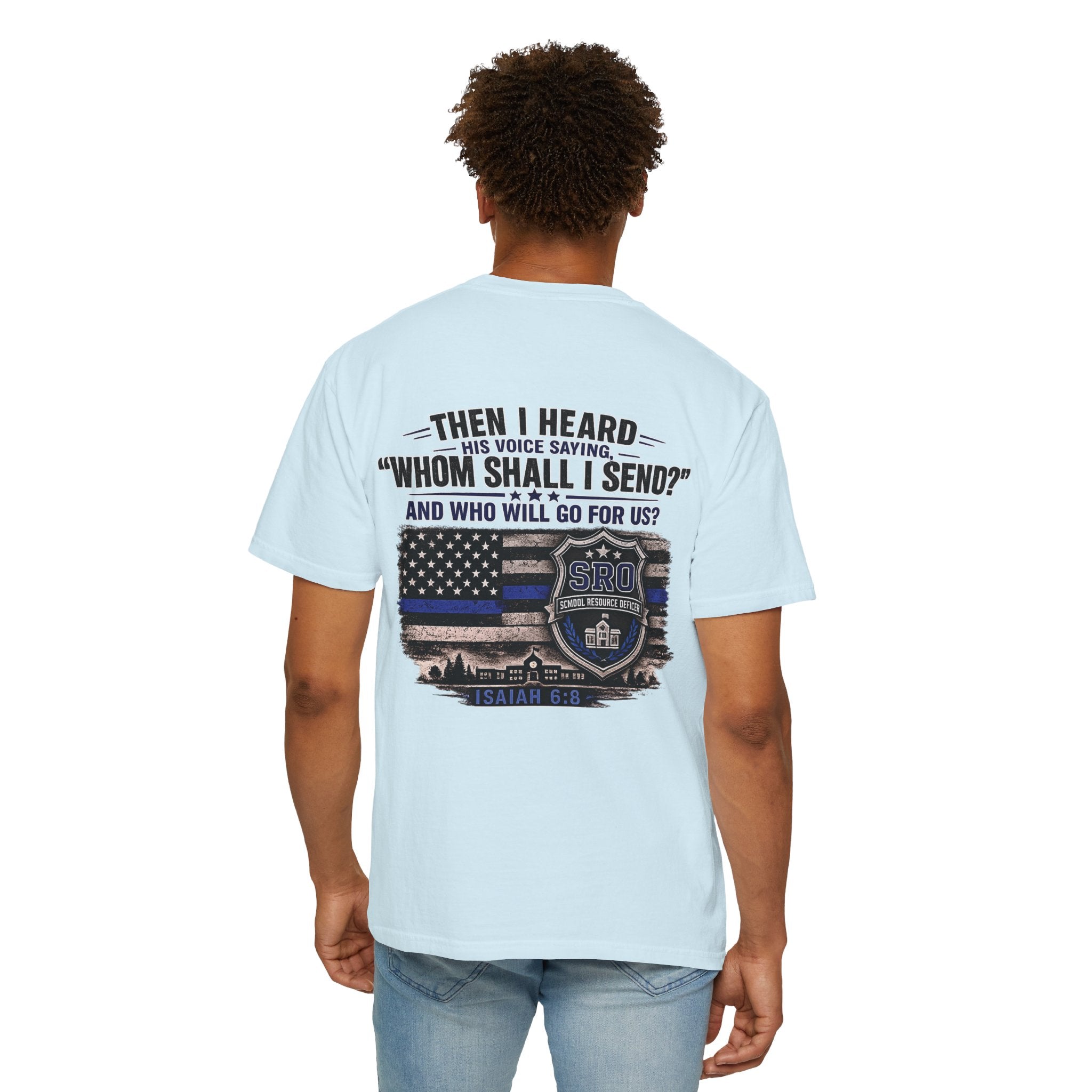 School Resource Officer Tribute T-Shirt — "SRO"