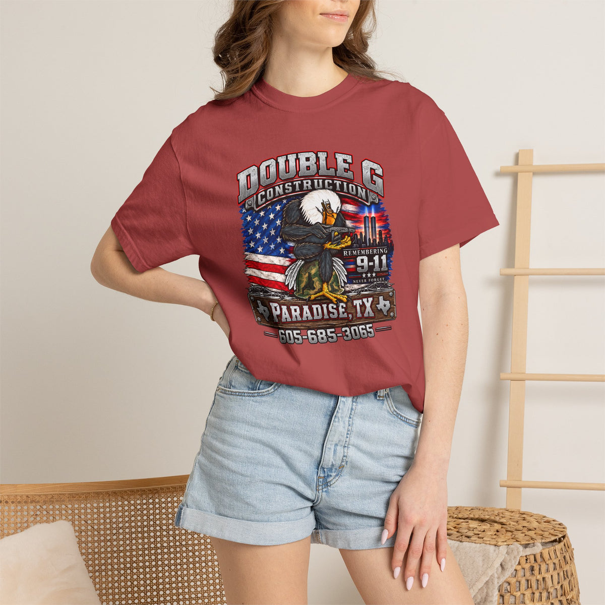 Double G Construction 911 T-Shirt Tribute