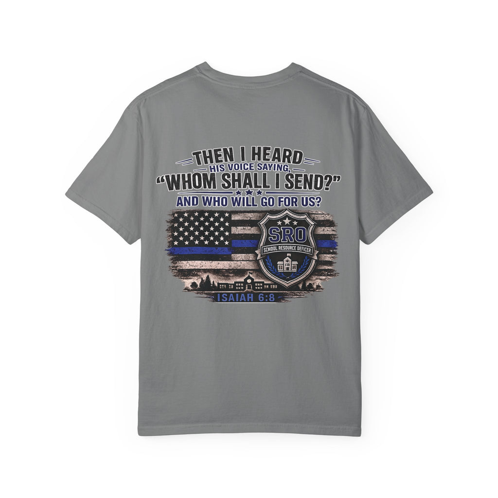 School Resource Officer Tribute T-Shirt — "SRO"