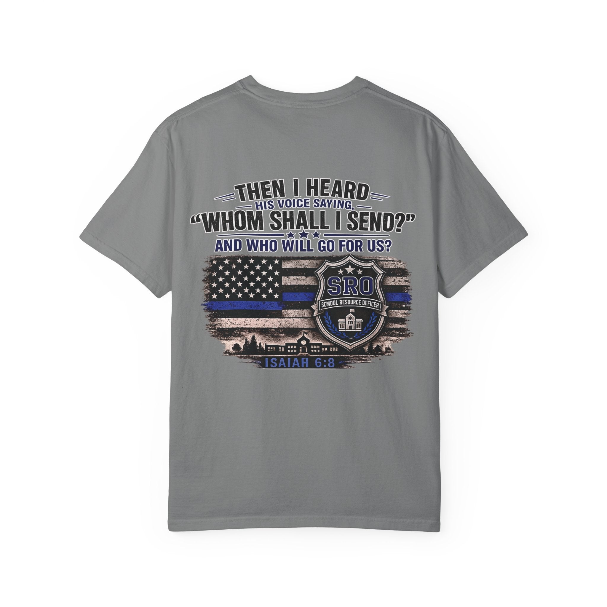 School Resource Officer Tribute T-Shirt — "SRO"
