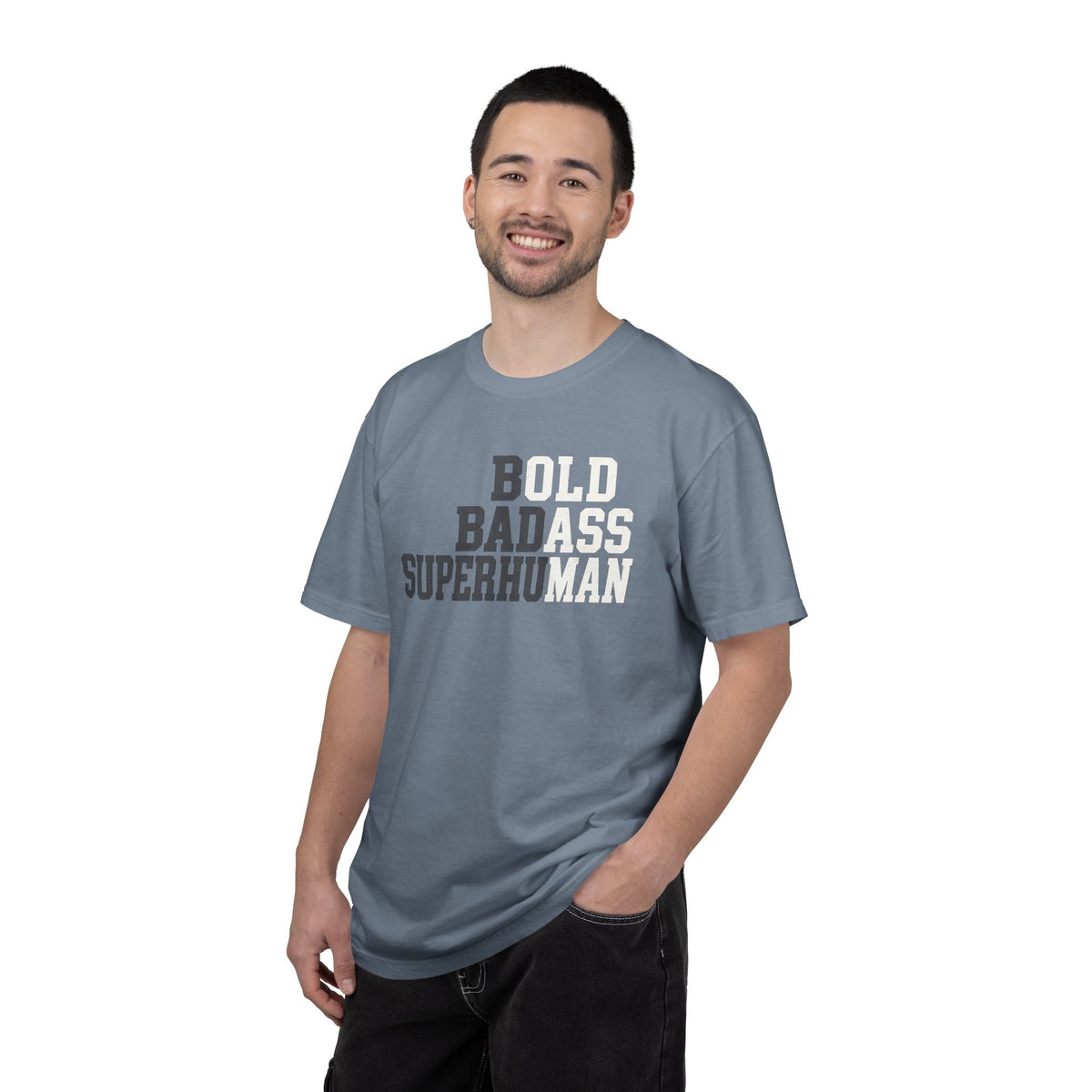 Old Badass Superhuman T-Shirt — Funny Retro Gift for Men, Dad & Birthday