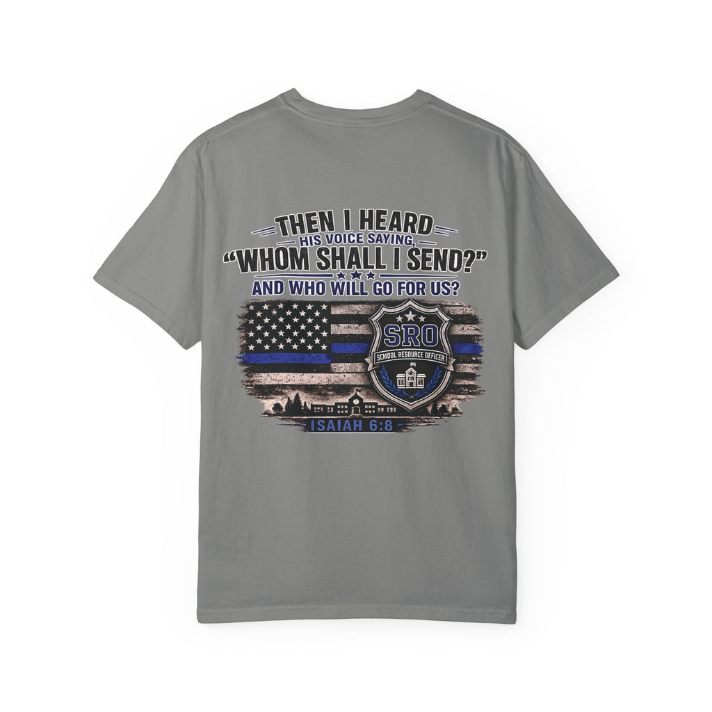 School Resource Officer Tribute T-Shirt — "SRO"