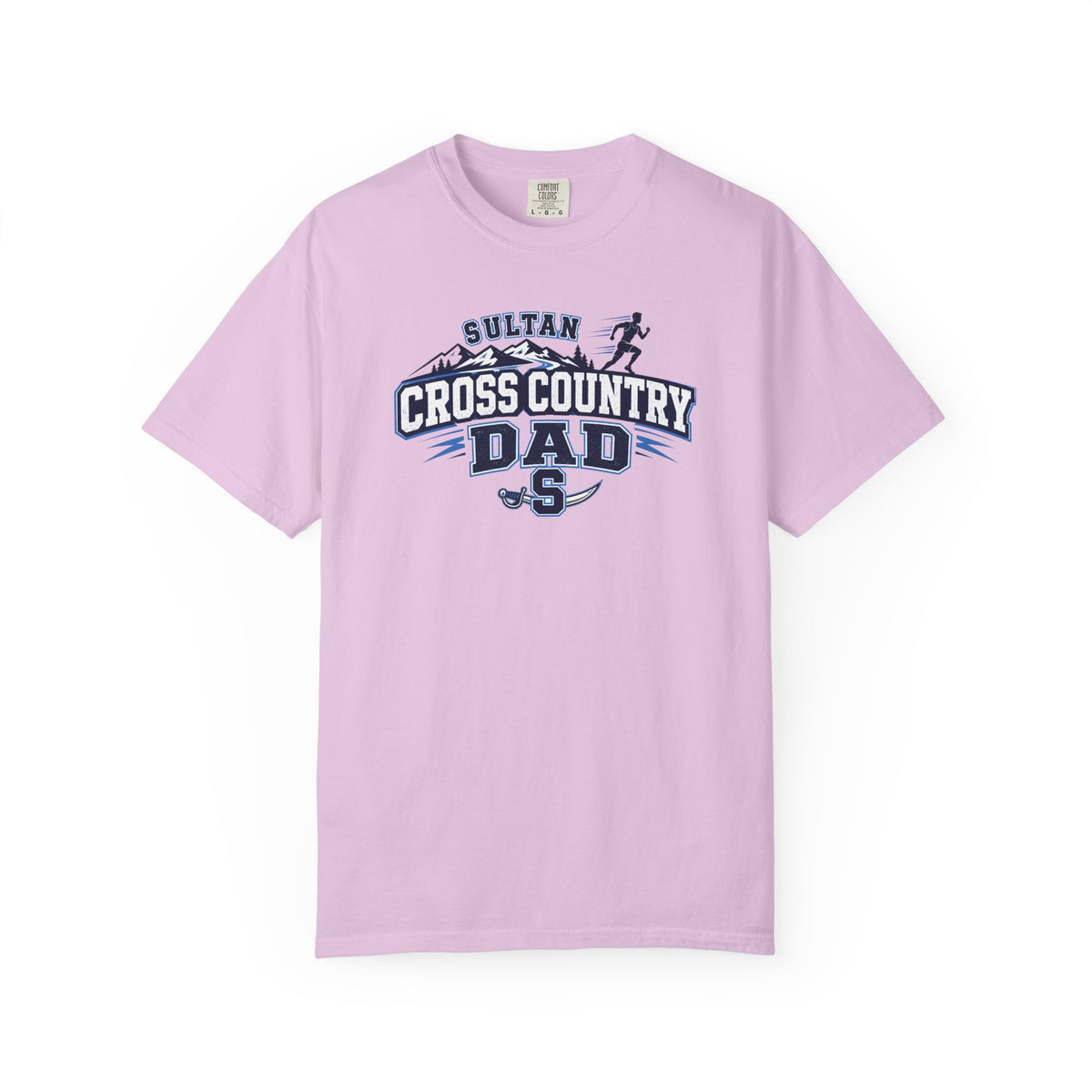Cross Country Dad TShirt Sultan High School Running Team Tee