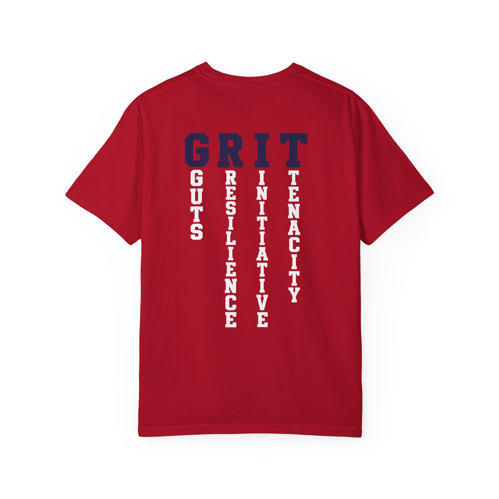 Patriots Got Grit TShirt Grit Acronym Back Graphic