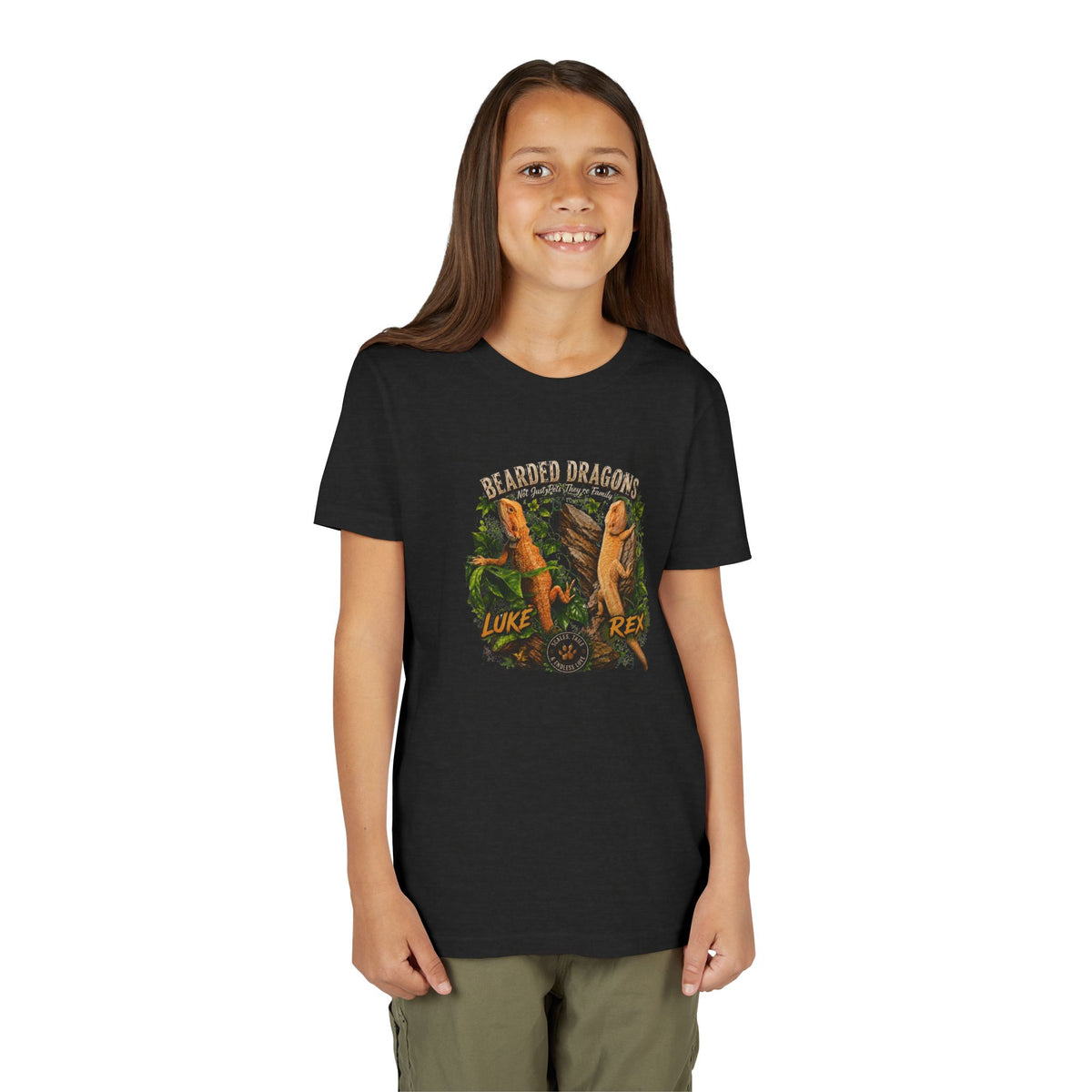 Youth Tee Island Bananas Luke Rex Dino Graphic