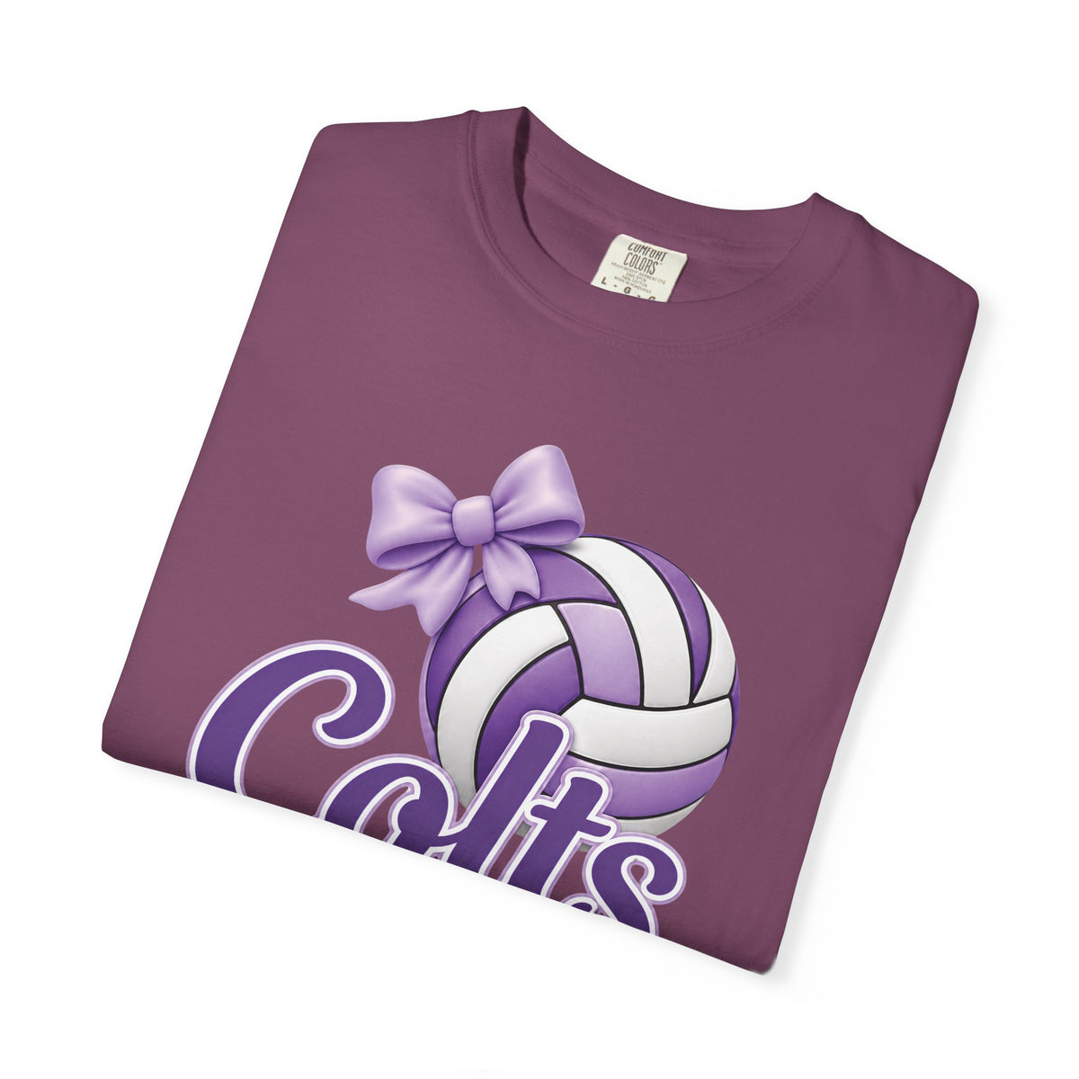 Colts Volleyball Purple Tee