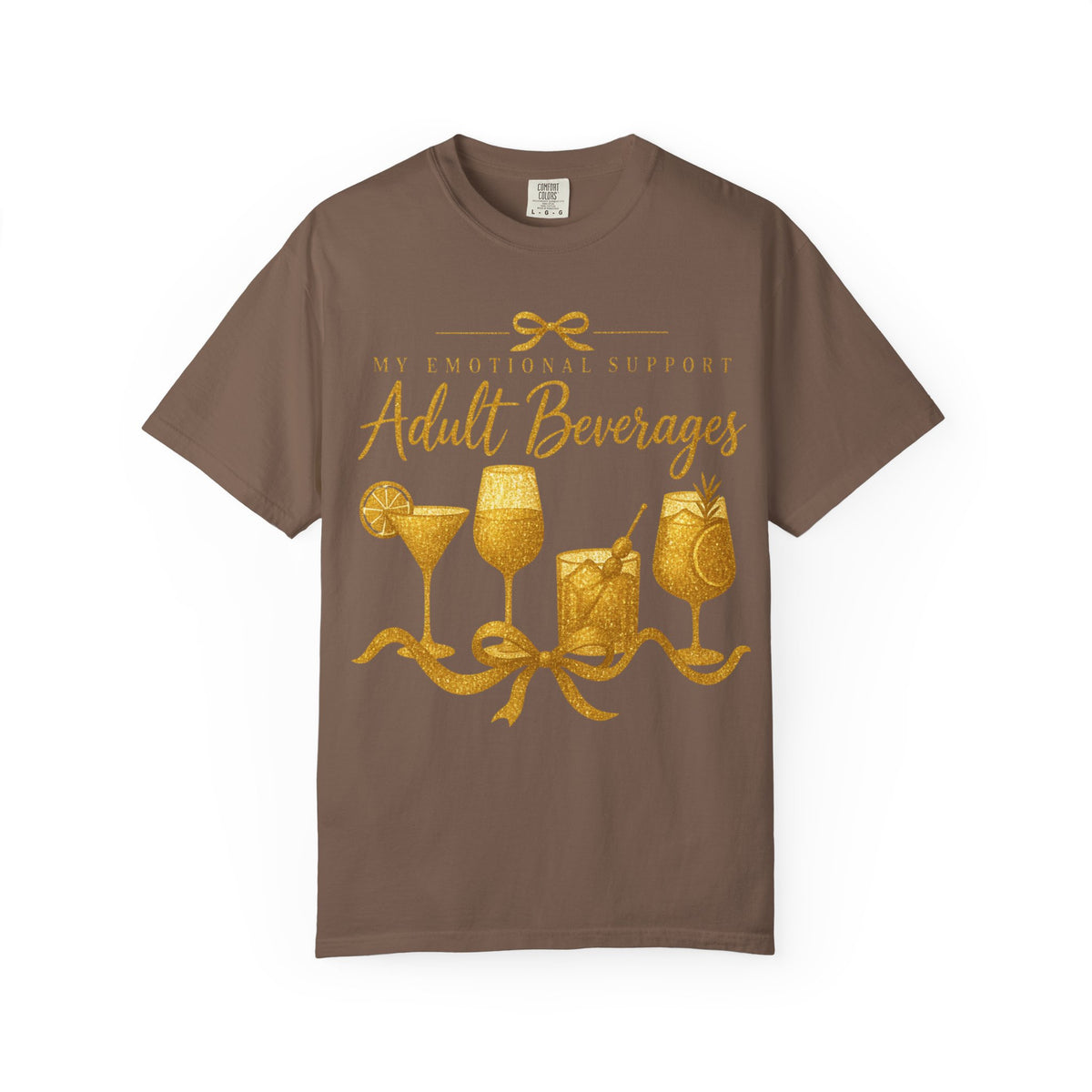 My Emotional Support Drinks Graphic Tee