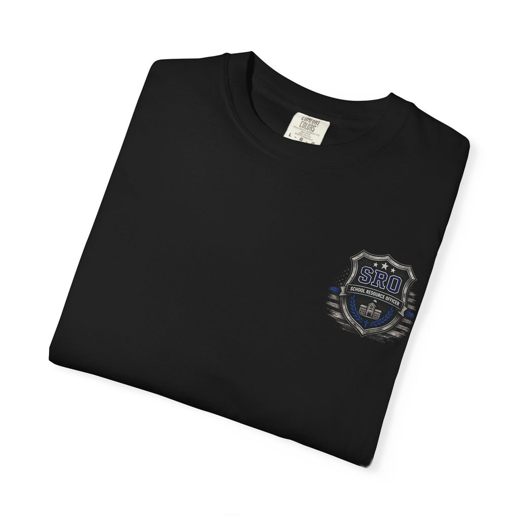 School Resource Officer Tribute T-Shirt — "SRO"