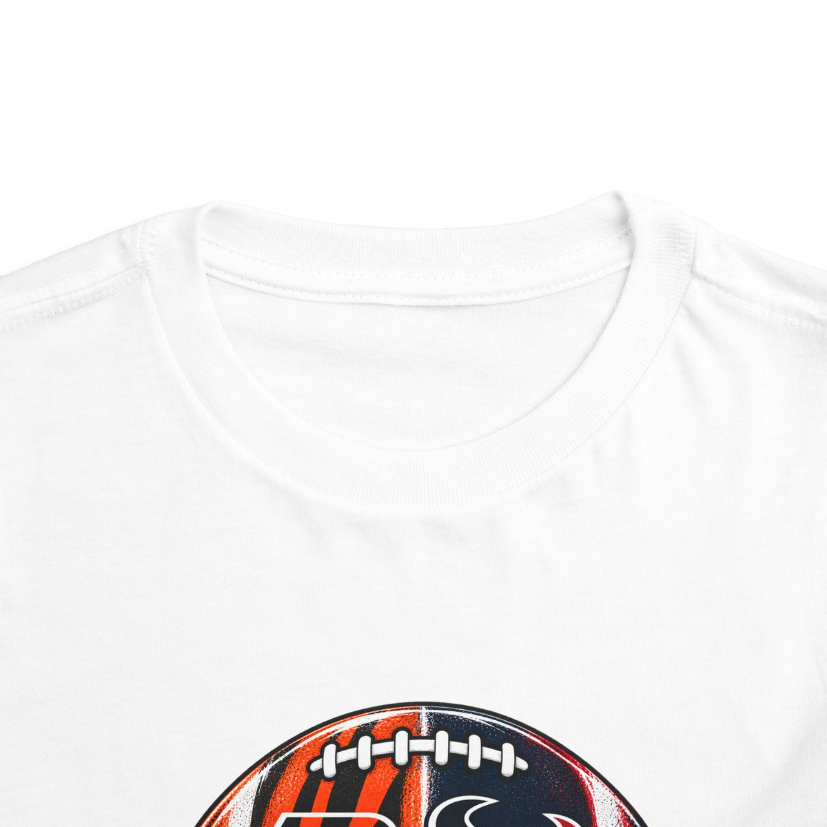 Toddler Split Team Football Tee