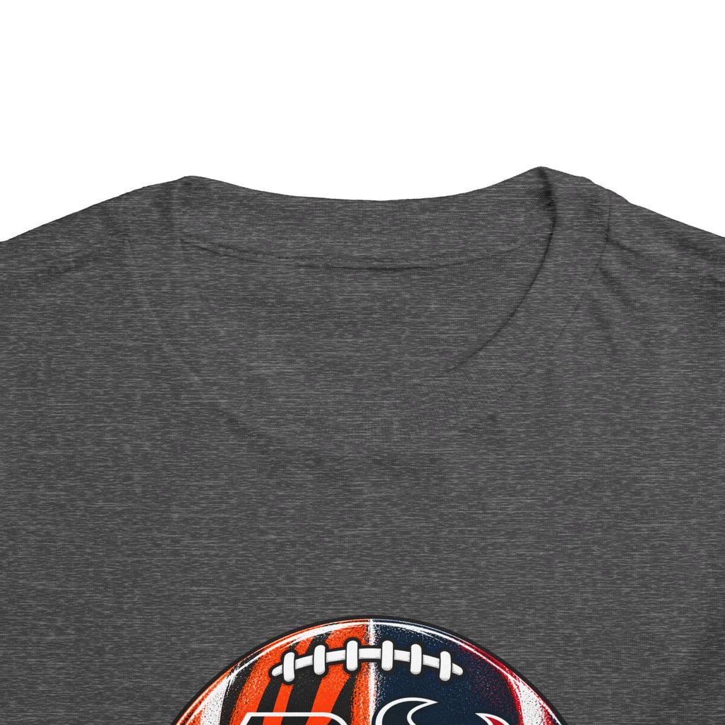 Toddler Split Team Football Tee