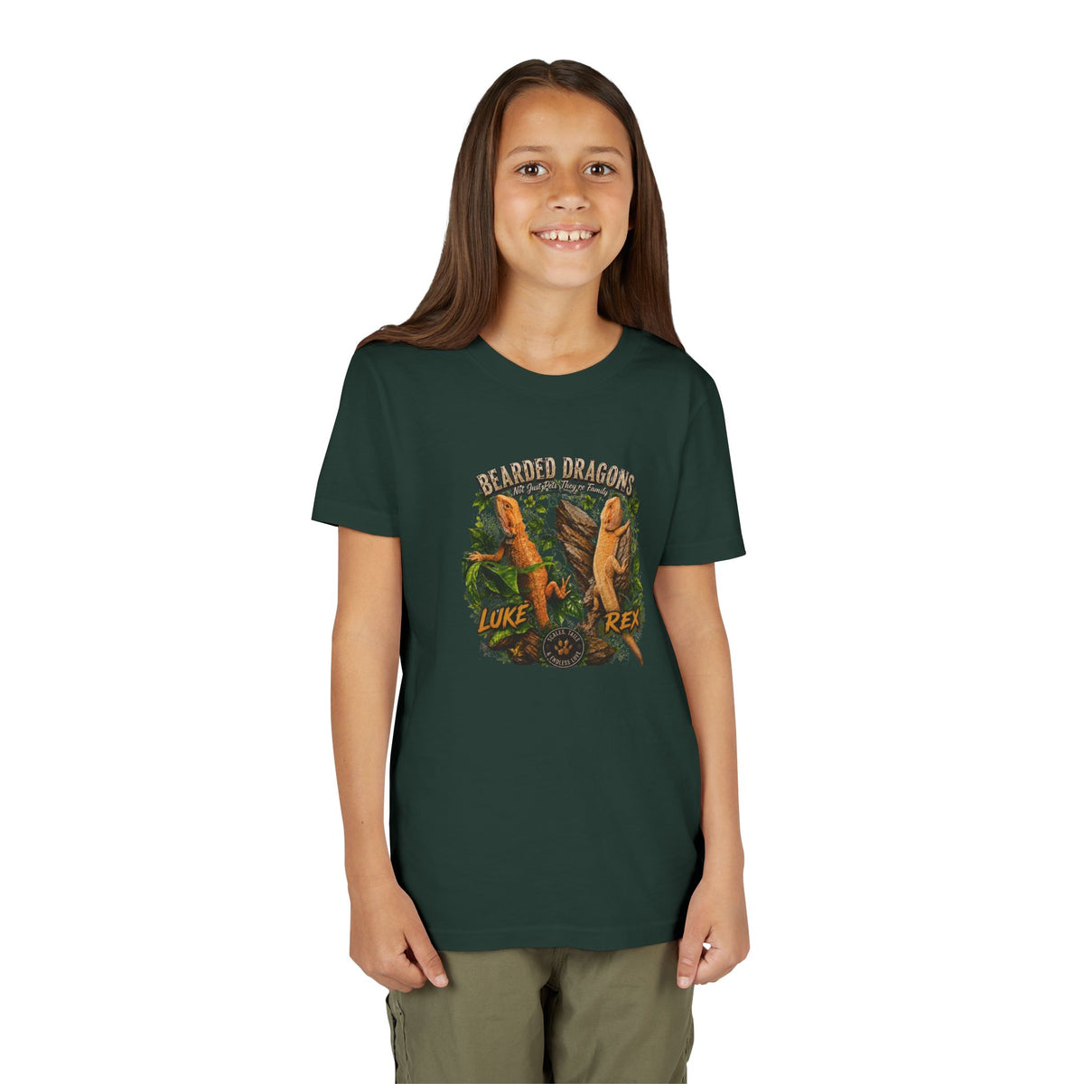 Youth Tee Island Bananas Luke Rex Dino Graphic