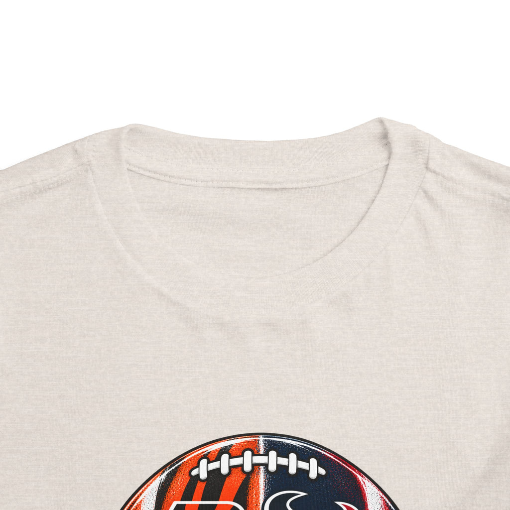 Toddler Split Team Football Tee