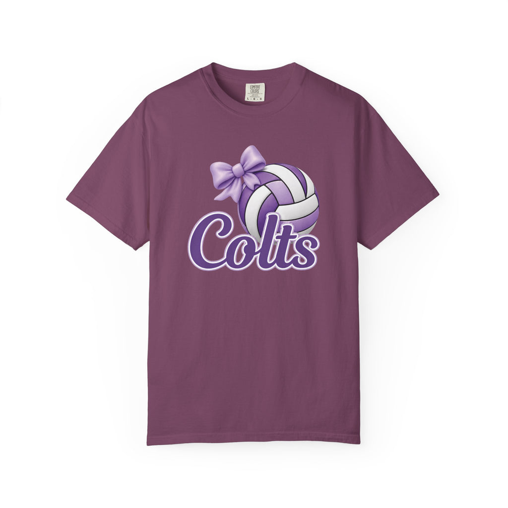 Colts Volleyball Purple Tee