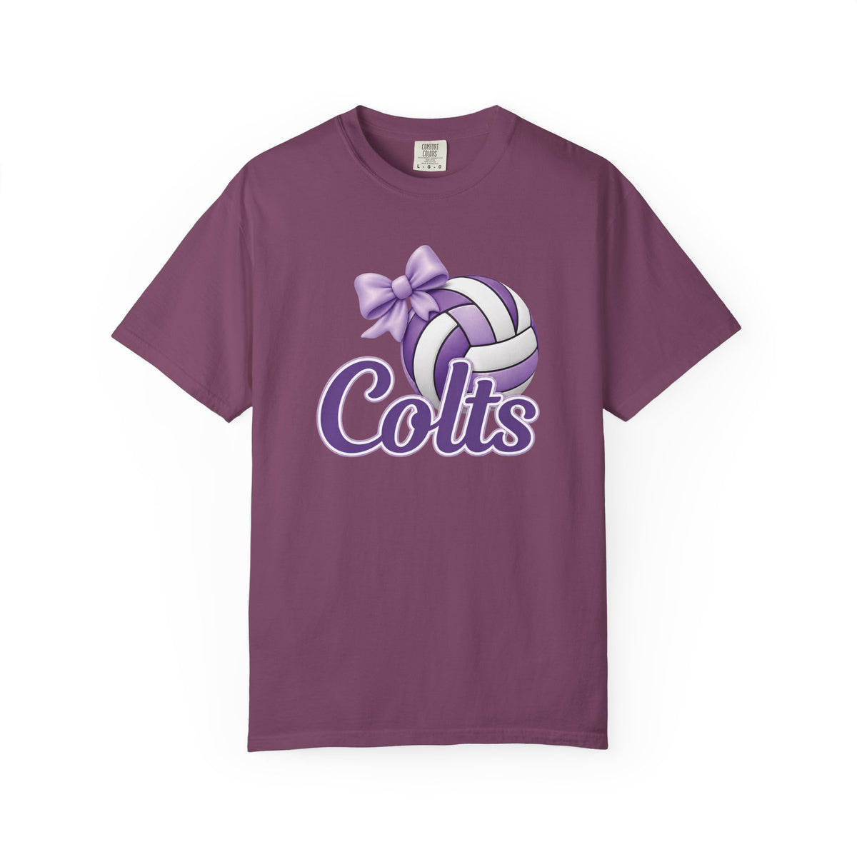 Colts Volleyball Purple Tee