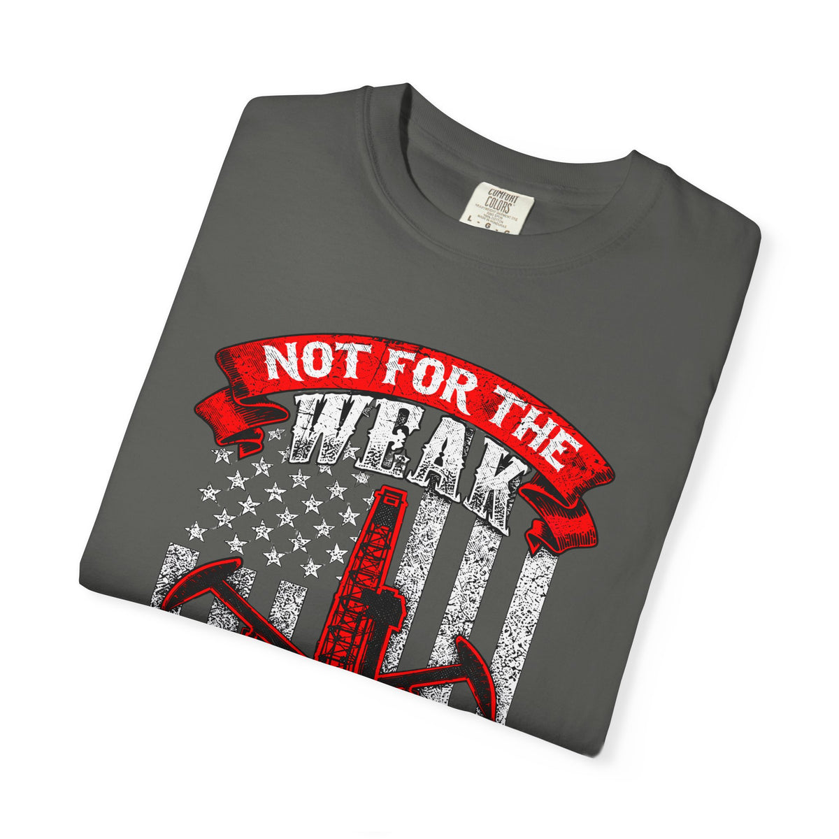 Funny Oilfield TShirt Flag Not 9 to 5