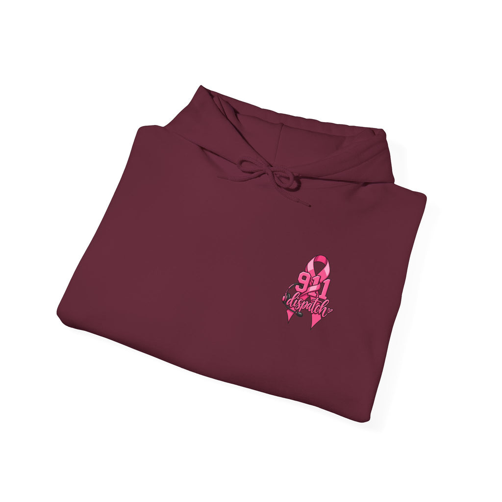 Breast Cancer Support 911 Dispatcher Hoodie