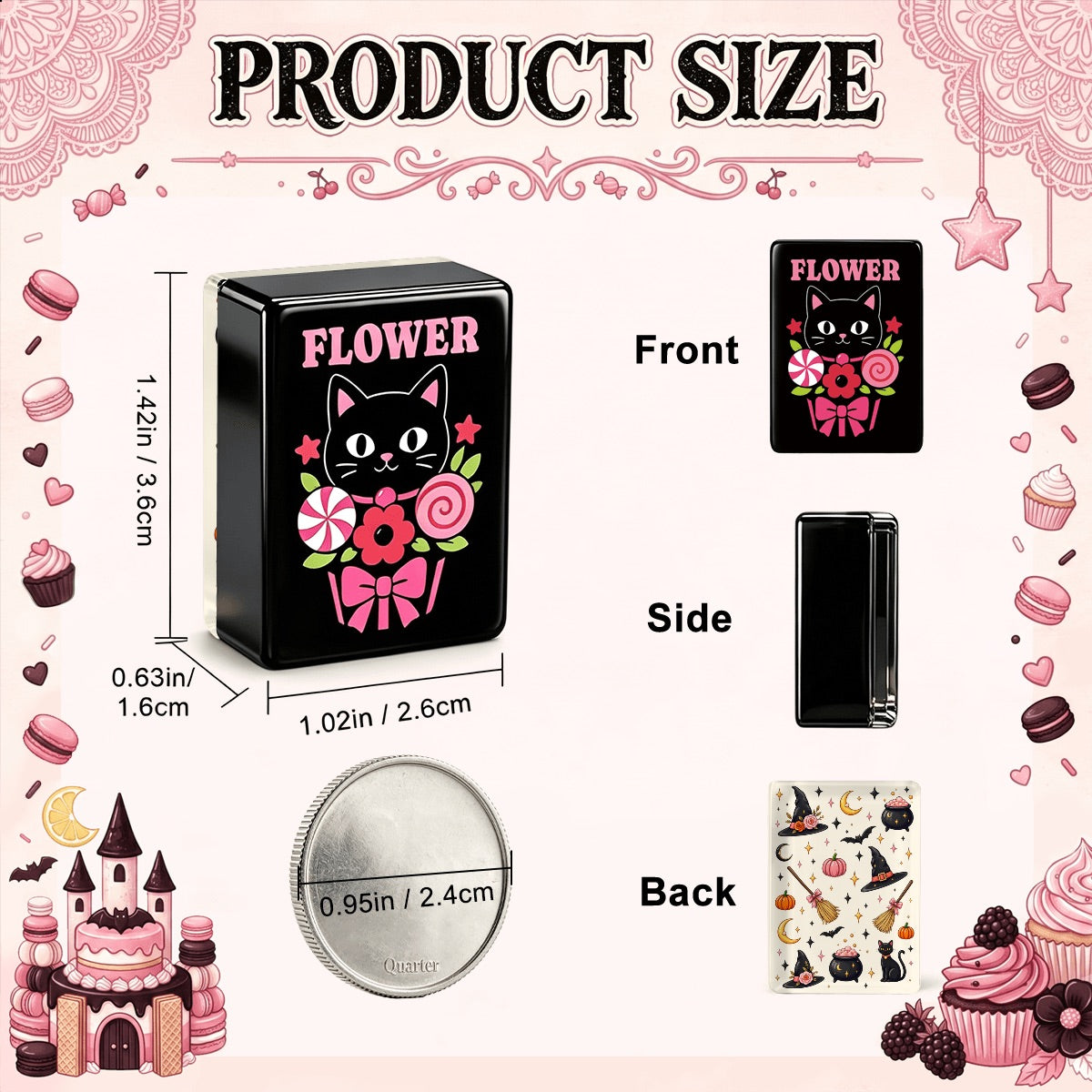 Mahjong Tiles - Witch (Pink)