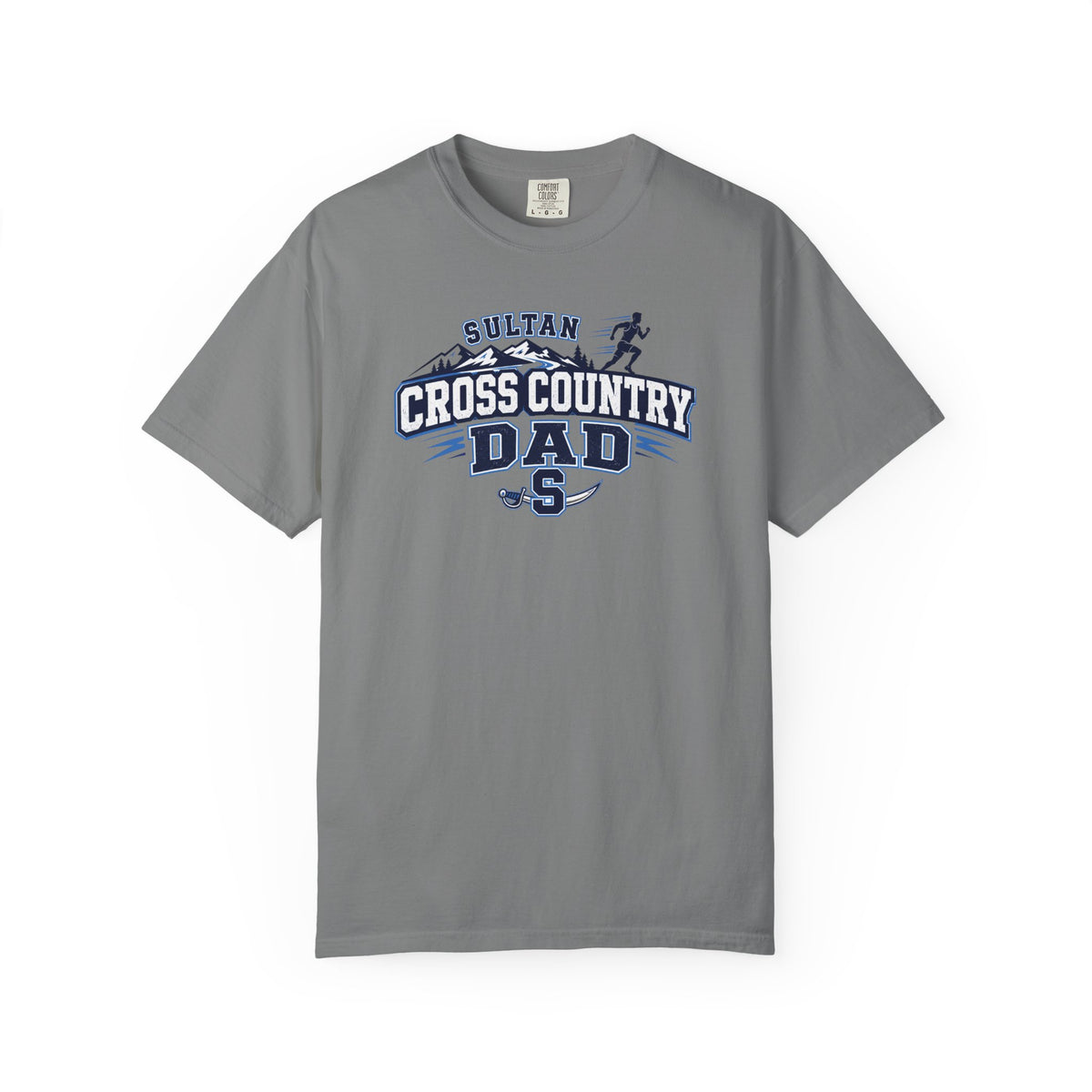 Cross Country Dad TShirt Sultan High School Running Team Tee