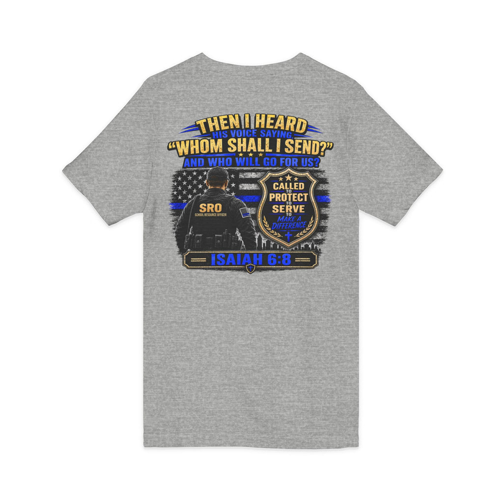 SPOUSE SRO V-Neck Tee — "Called to Protect"