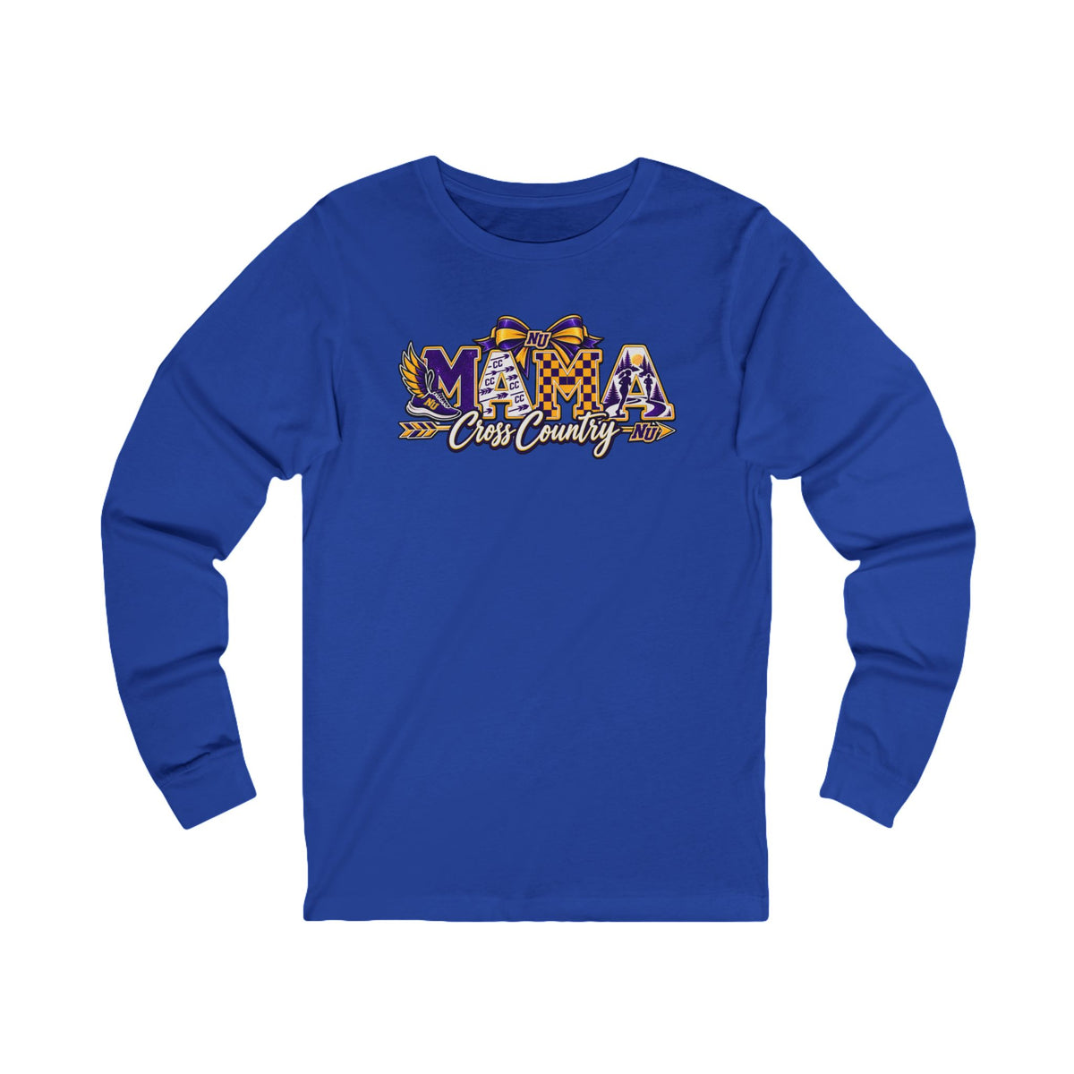Mama Crew Long Sleeve Tee Mama Graphic
