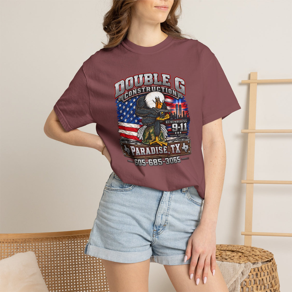 Double G Construction 911 T-Shirt Tribute