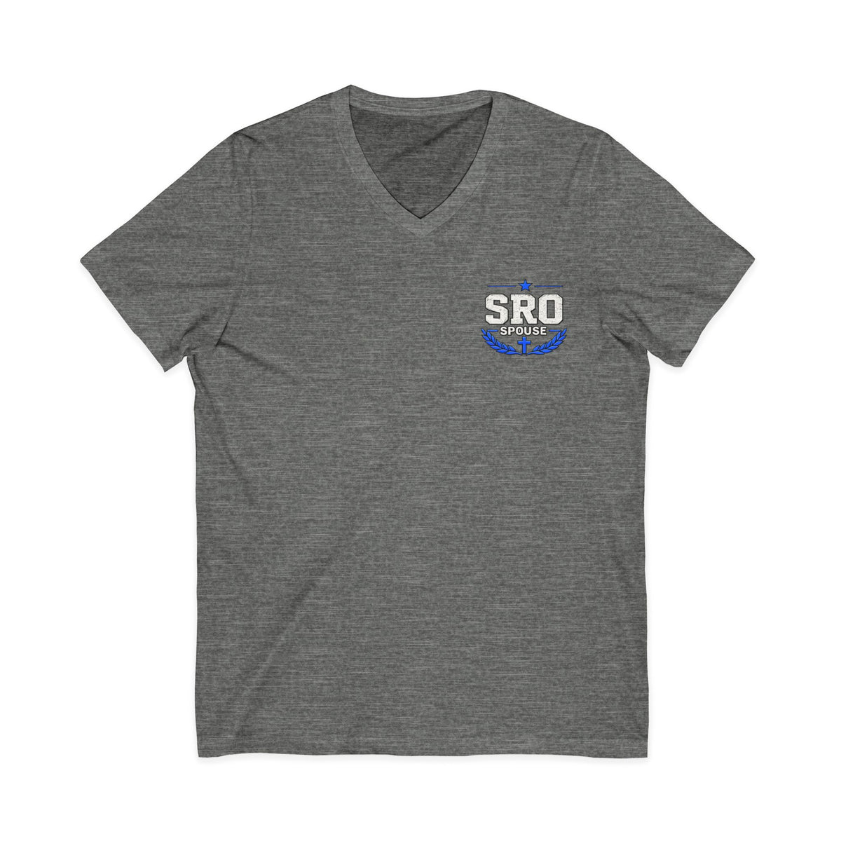 SPOUSE SRO V-Neck Tee — "Called to Protect"
