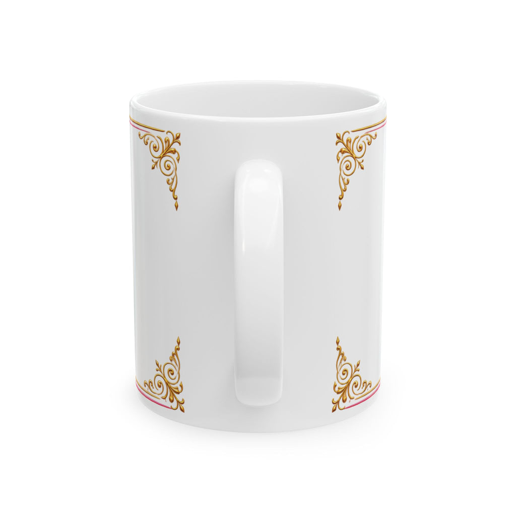 Monogram Crown Mug