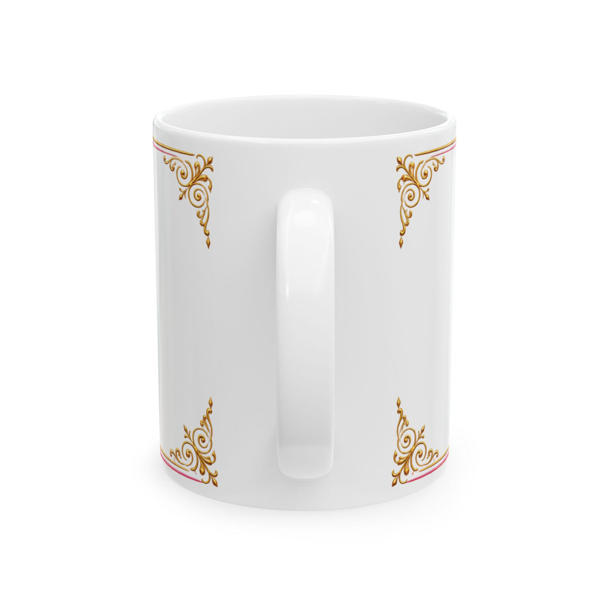 Monogram Crown Mug