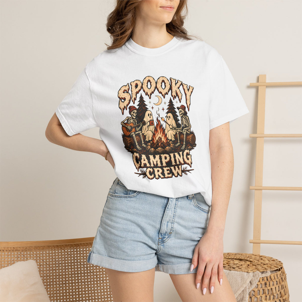 Spooky Camping Crew Tee