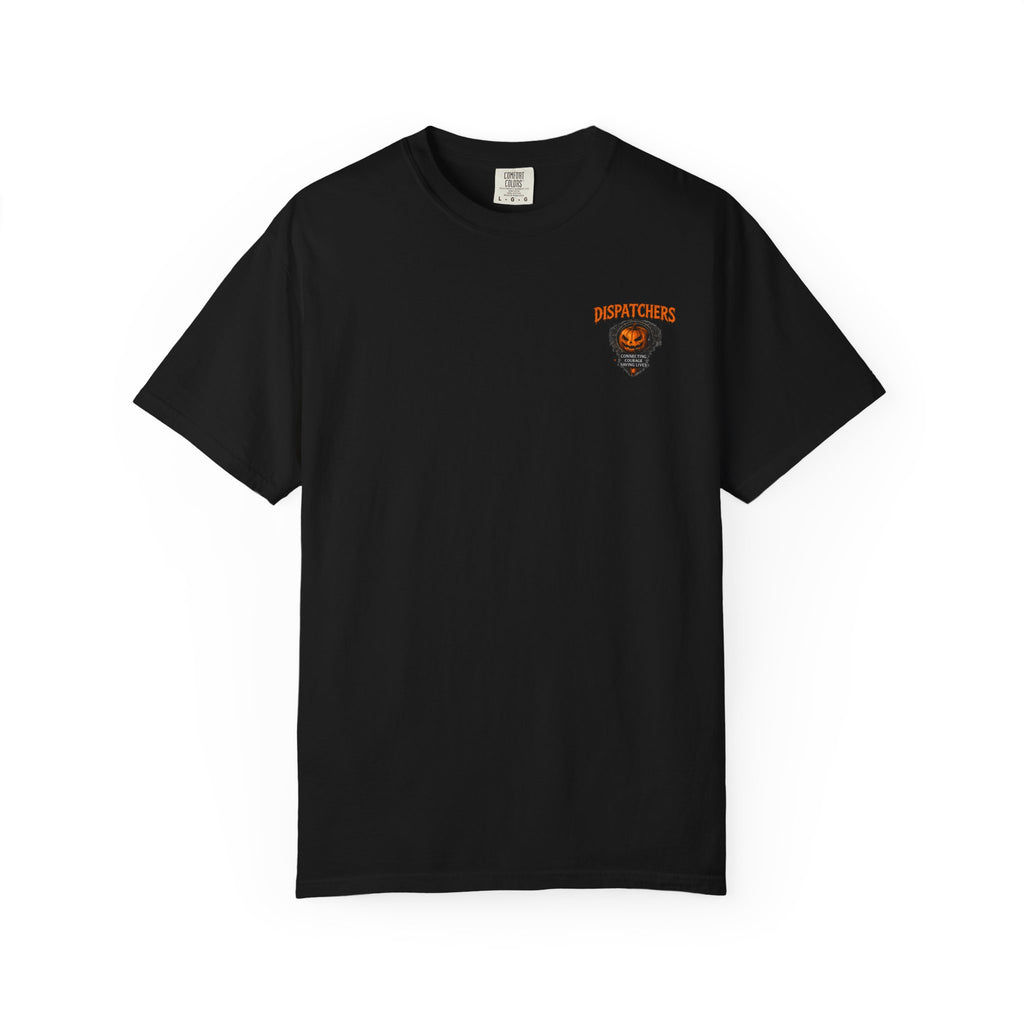Dispatchers Halloween T-Shirt — "Answering the Call" Emergency Dispatcher Tee