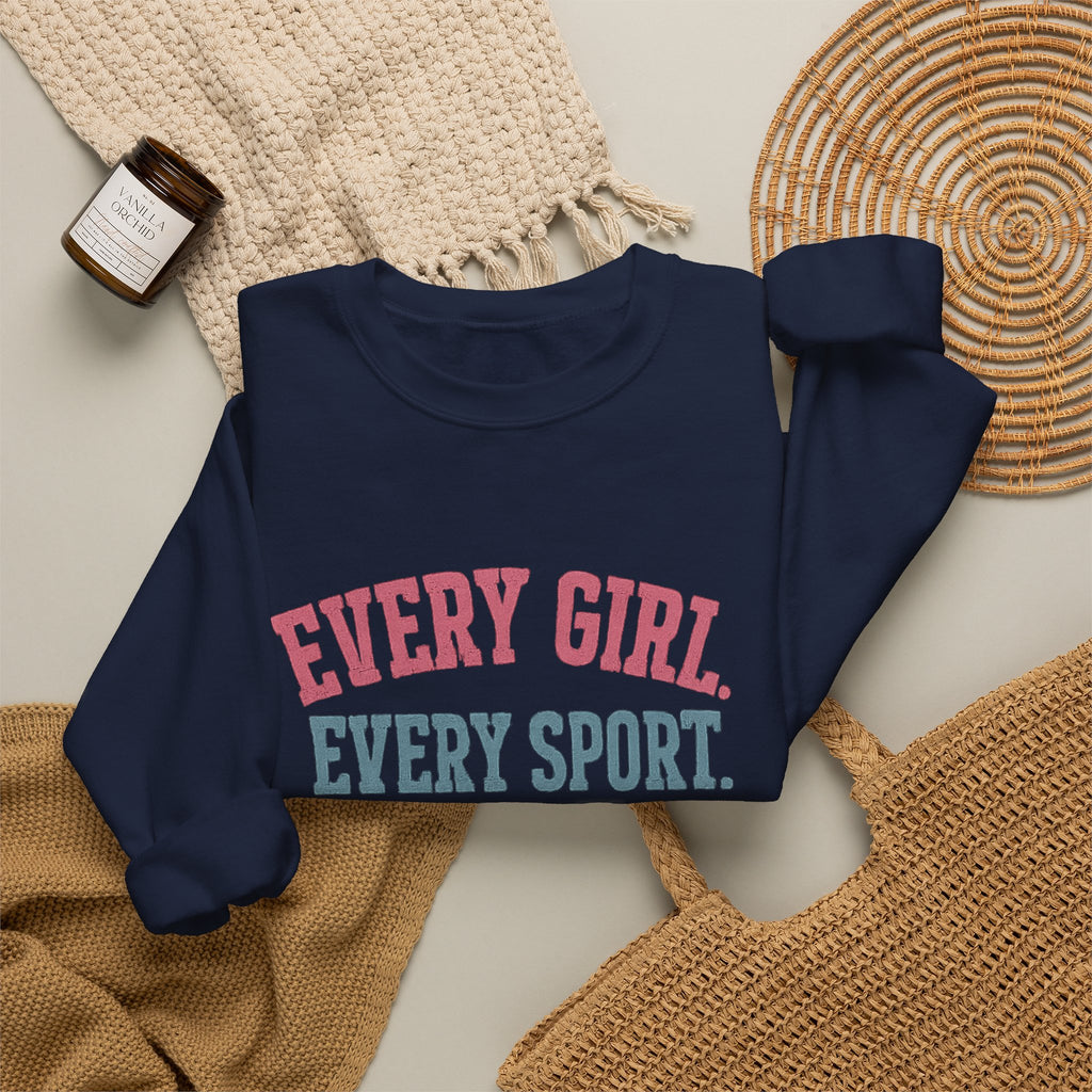 Stand Together™ Unisex Crewneck Sweatshirt | Every Girl. Every Sport. Every Opportunity.