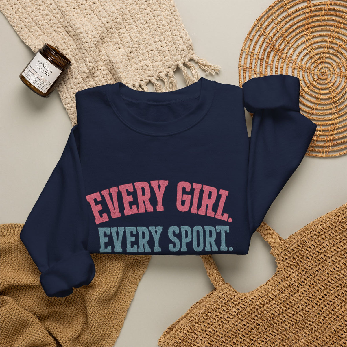 Stand Together™ Unisex Crewneck Sweatshirt | Every Girl. Every Sport. Every Opportunity.