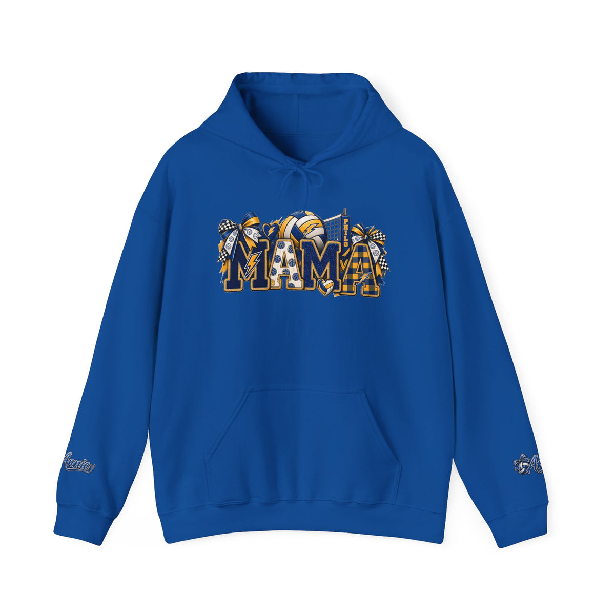 Mama Graphic Hoodie — Mama Pullover VOLLEYBALL