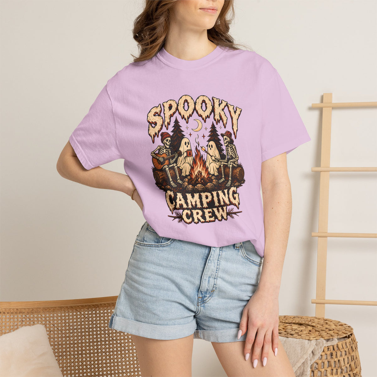 Spooky Camping Crew Tee