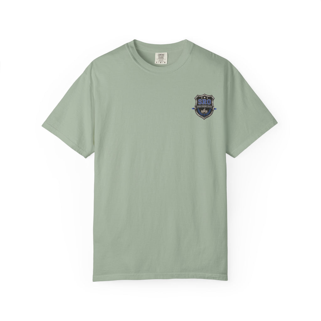 School Resource Officer Tribute T-Shirt — "Then I Heard His Voice Saying: Whom Shall I Send?"