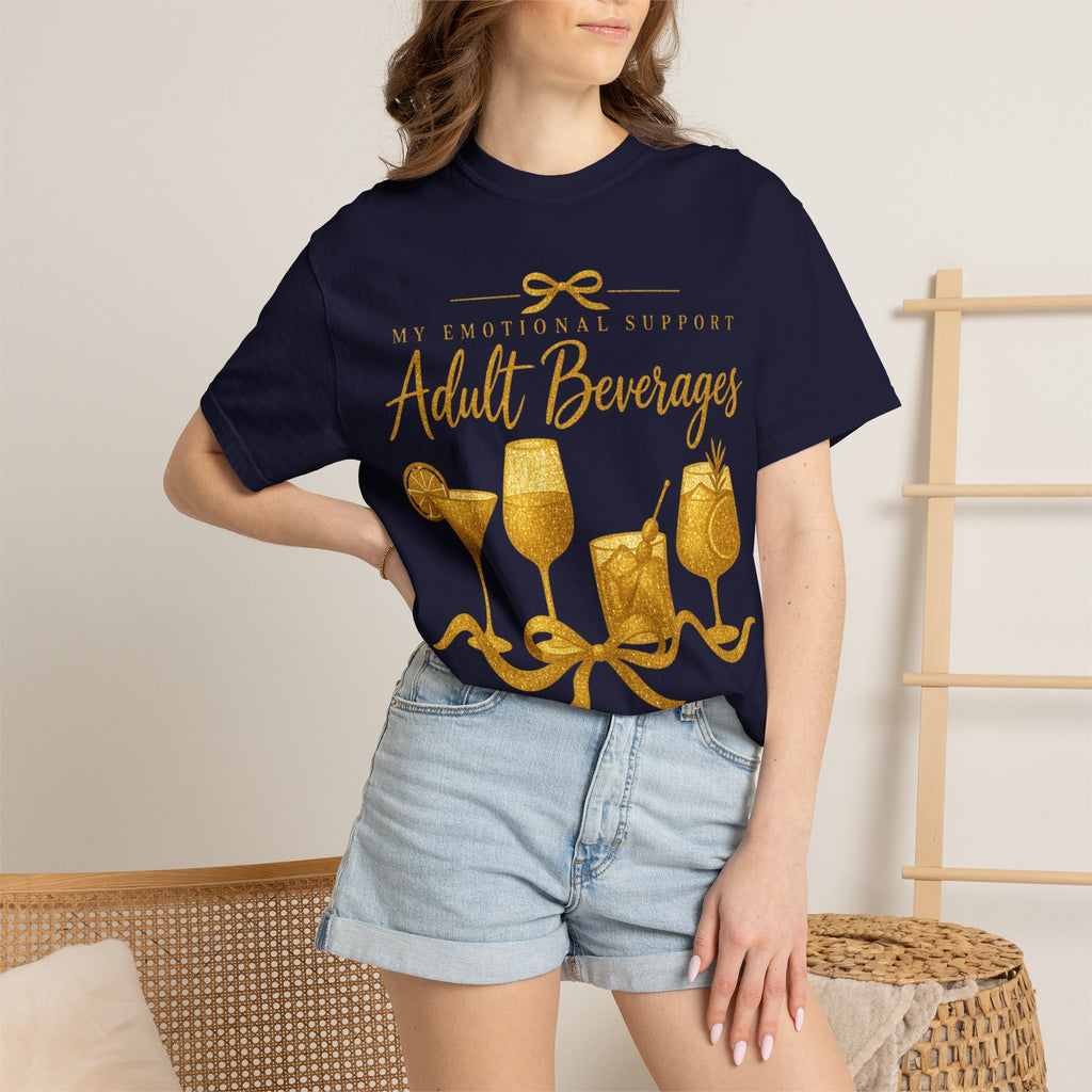My Emotional Support Drinks Graphic Tee