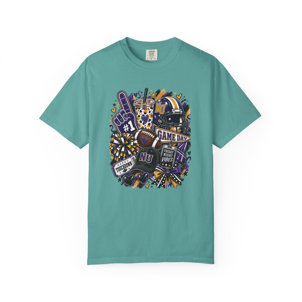 Game Day Football NU Tiger Fan Tee