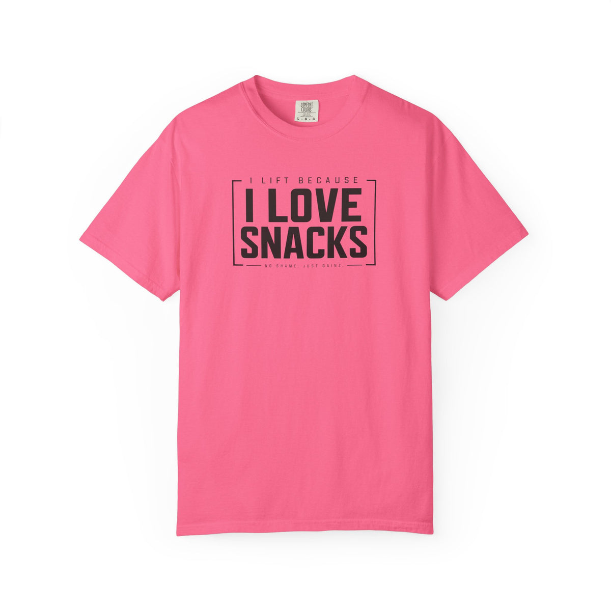 I Lift Because I Love Snacks TShirt