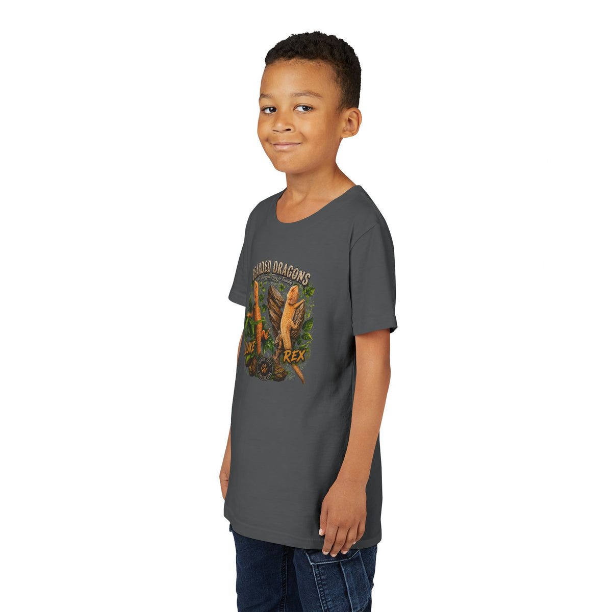 Youth Tee Island Bananas Luke Rex Dino Graphic