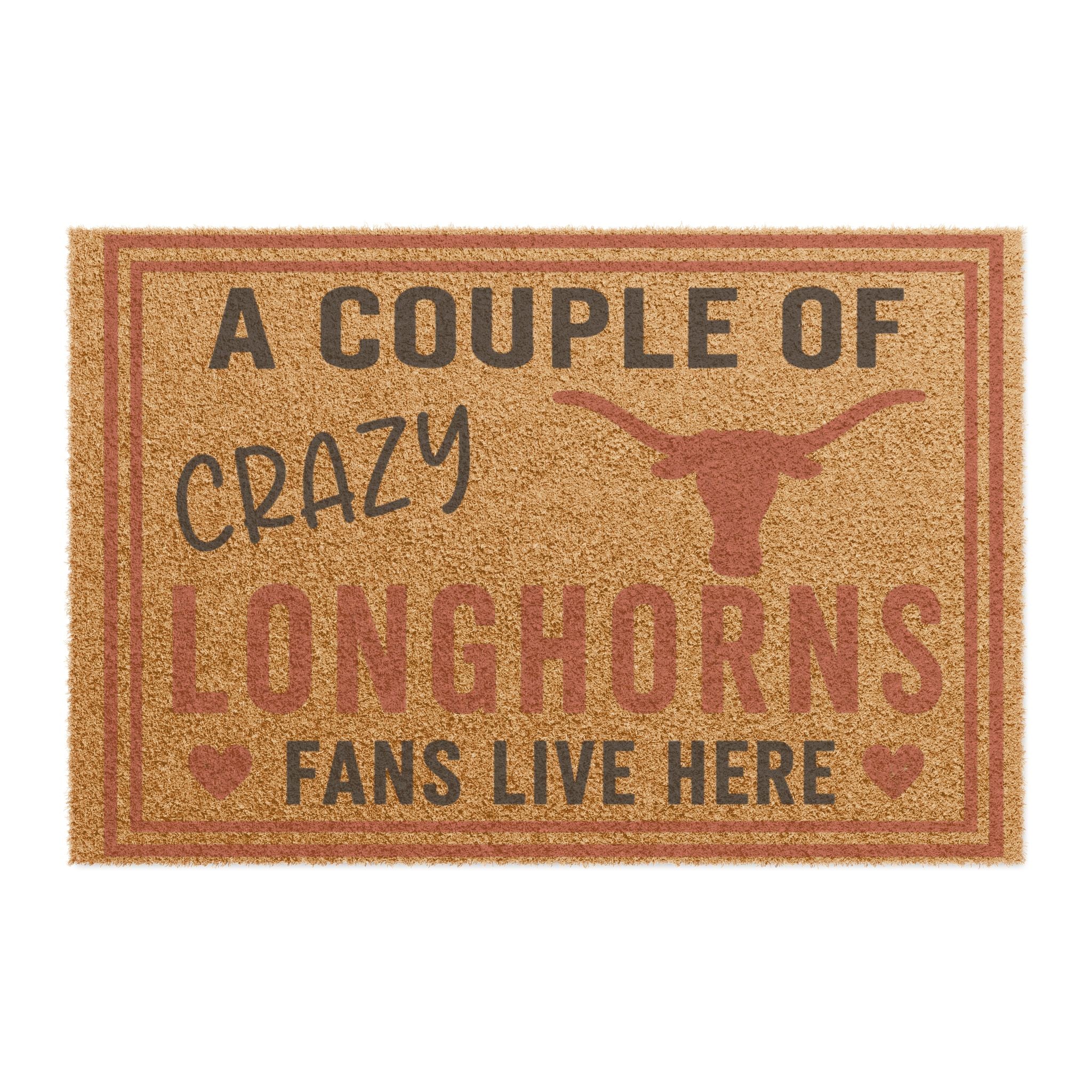 Crazy COUPLE of longhorns - Team Welcome Mat