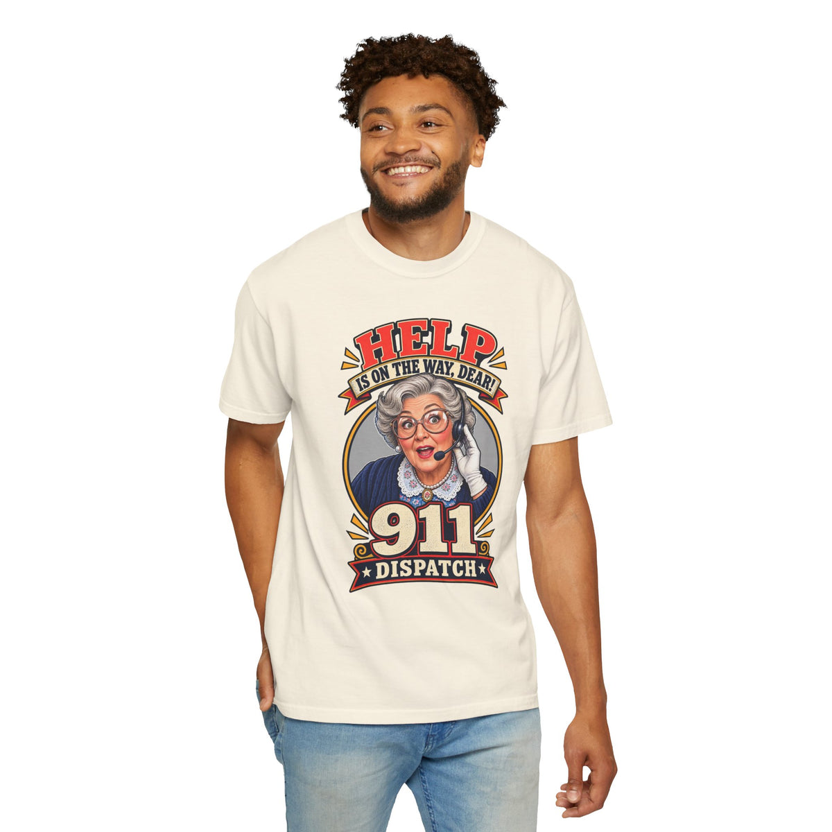 911 Dispatcher Help Is On The Way Dear Tee