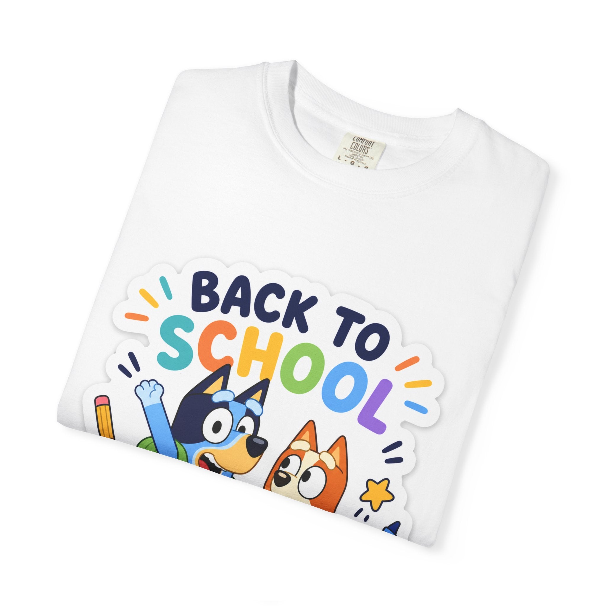 Back to School T-Shirt — "New Year, Big Adventures!" Kids Cartoon Tee