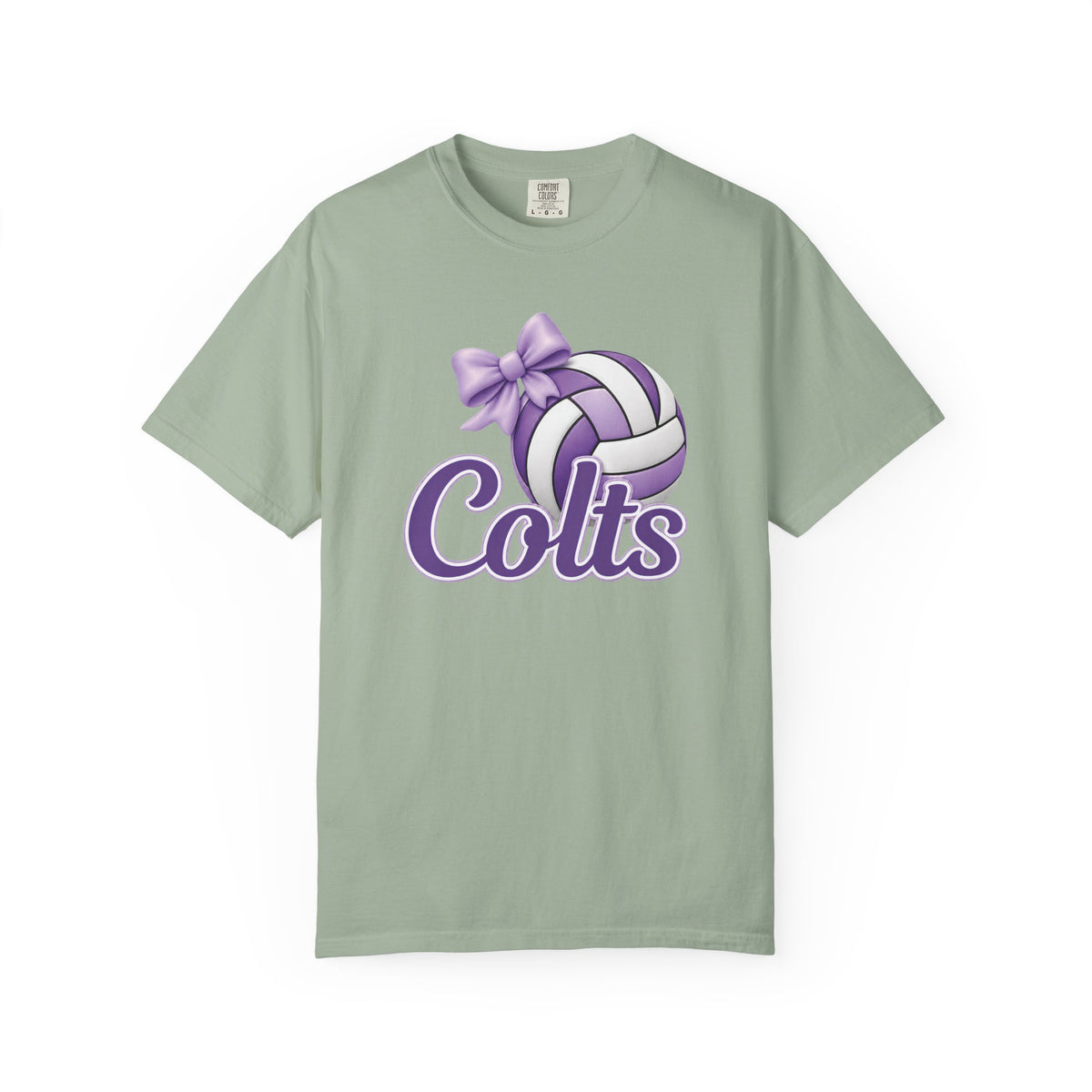 Colts Volleyball Purple Tee
