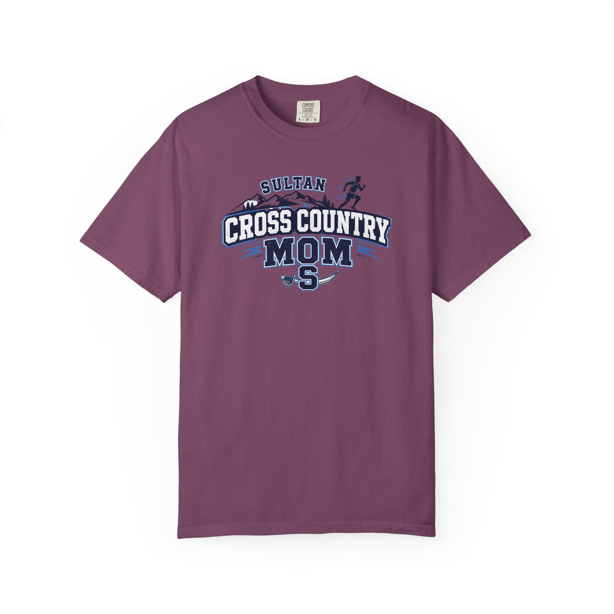 Cross Country Mom TShirt Sultan High School Running Team Tee